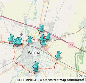 Mappa , 43122 Parma PR, Italia (3.6775)