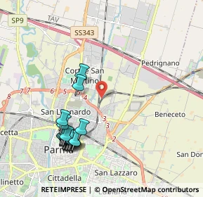 Mappa , 43122 Parma PR, Italia (2.233)