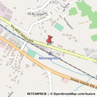 Mappa Via XX Settembre, 133, 14048 Montegrosso d'Asti, Asti (Piemonte)