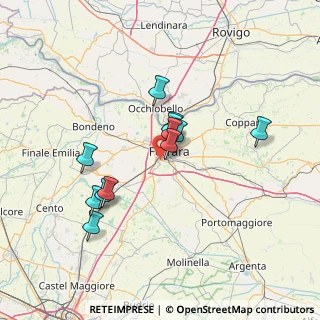 Mappa Entrata da, 44124 Ferrara FE, Italia (11.74917)