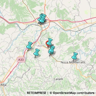 Mappa Via della Libertà, 14048 Montegrosso D'asti AT, Italia (6.82091)