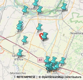 Mappa Via Fratelli Bandiera, 42024 Castelnovo di Sotto RE, Italia (9.812)