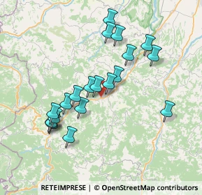 Mappa Strada di Rondanera, 29020 Travo PC, Italia (7.083)
