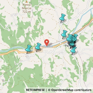 Mappa Strada di Rondanera, 29020 Travo PC, Italia (1.06842)