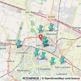 Mappa Viale Europa, 43122 Parma PR, Italia (1.78182)