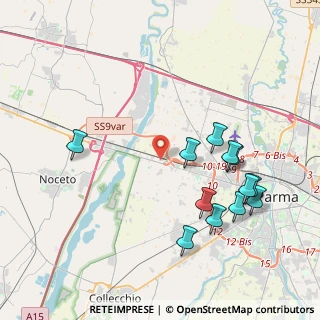Mappa Via Emilia Ovest, 43010 Parma PR, Italia (4.3375)