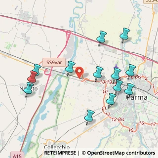 Mappa Via Emilia Ovest, 43010 Parma PR, Italia (4.54769)