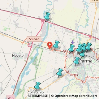 Mappa Via Emilia Ovest, 43010 Parma PR, Italia (5.20583)