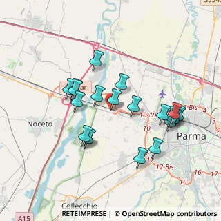 Mappa Via Emilia Ovest, 43010 Parma PR, Italia (3.5155)