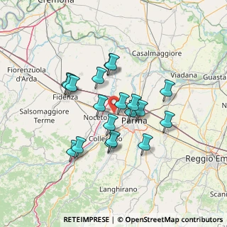 Mappa Via Emilia Ovest, 43010 Parma PR, Italia (11.63474)