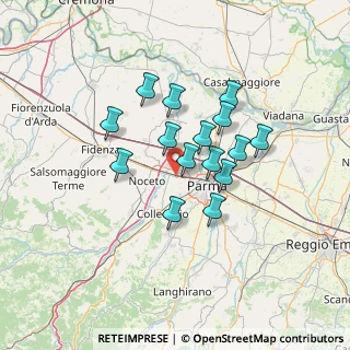 Mappa Via Emilia Ovest, 43010 Parma PR, Italia (10.634)