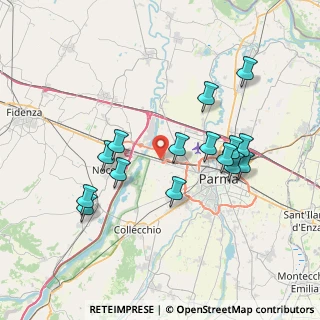 Mappa Via Emilia Ovest, 43010 Parma PR, Italia (7.21467)