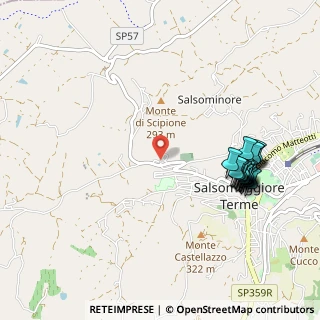 Mappa Via Bellaria, 43039 Salsomaggiore Terme PR, Italia (1.14)