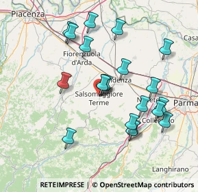 Mappa Viale Camillo Benso Conte di Cavour, 43039 Salsomaggiore Terme PR, Italia (14.904)