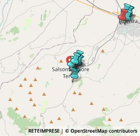 Mappa Viale Camillo Benso Conte di Cavour, 43039 Salsomaggiore Terme PR, Italia (3.48769)