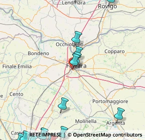 Mappa Via Andrea Franchi Bononi, 44124 Ferrara FE, Italia (29.014)