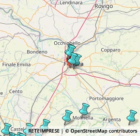 Mappa Via Andrea Franchi Bononi, 44124 Ferrara FE, Italia (29.77706)