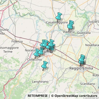 Mappa Via Umberto Bobbio, 43122 Parma PR, Italia (12.96071)