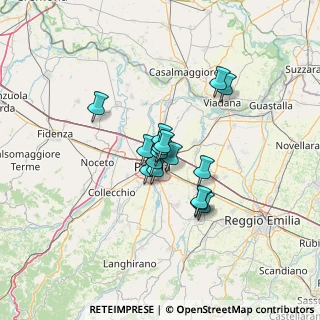 Mappa Via Vittorio Siri, 43122 Parma PR, Italia (8.52625)