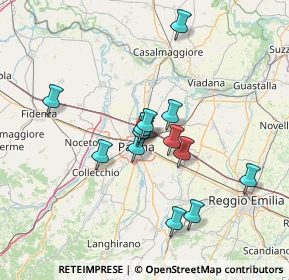 Mappa Via Vittorio Siri, 43122 Parma PR, Italia (12.07462)