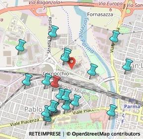 Mappa Via Reggio, 43100 Parma PR, Italia (0.577)