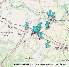 Mappa Via Reggio, 43100 Parma PR, Italia (9.51364)