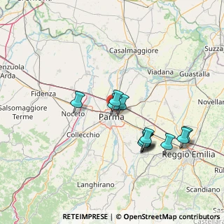 Mappa Via Cagliari, 43122 Parma PR, Italia (13.5575)