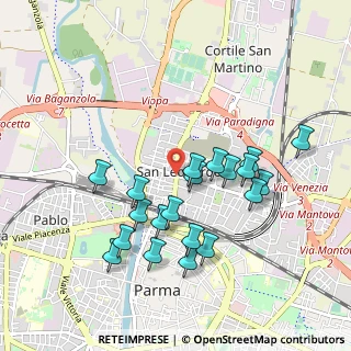 Mappa Via Cagliari, 43122 Parma PR, Italia (0.92)