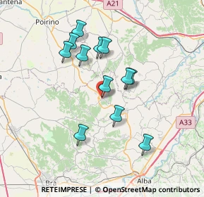 Mappa Strada Prasanino, 12046 Montà CN, Italia (6.325)