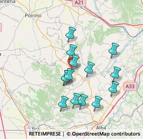 Mappa Strada Prasanino, 12046 Montà CN, Italia (6.45286)
