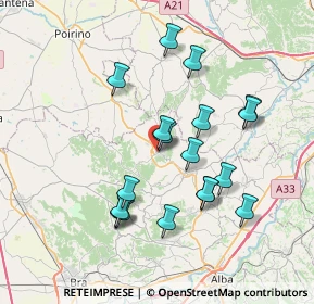 Mappa Strada Prasanino, 12046 Montà CN, Italia (6.97778)
