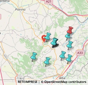 Mappa Strada Prasanino, 12046 Montà CN, Italia (6.32154)