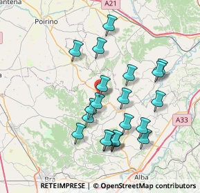 Mappa Strada Prasanino, 12046 Montà CN, Italia (7.0595)