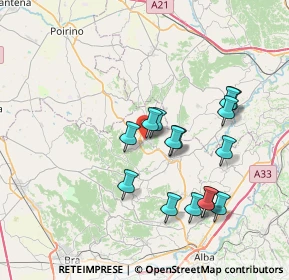 Mappa Strada Prasanino, 12046 Montà CN, Italia (7.04133)