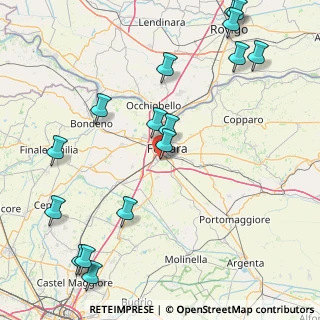 Mappa Via Pietro Anselmi, 44124 Ferrara FE, Italia (21.90188)