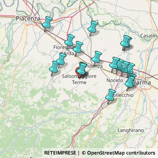 Mappa Viale Romagnosi, 43039 Salsomaggiore Terme PR, Italia (14.62)