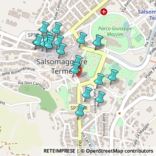 Mappa Piazzale Giustizia, 43039 Salsomaggiore Terme PR, Italia (0.2445)
