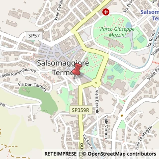 Mappa Piazzale Giustizia, 2, 43039 Salsomaggiore Terme, Parma (Emilia Romagna)