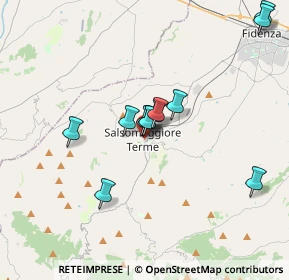 Mappa Piazzale Giustizia, 43039 Salsomaggiore Terme PR, Italia (3.08833)