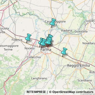 Mappa Via Benoldi, 43122 Parma PR, Italia (5.88818)