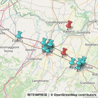 Mappa Via Benoldi, 43122 Parma PR, Italia (13.835)