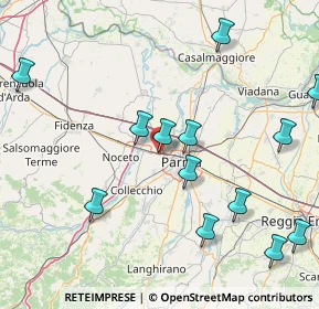 Mappa Via Bruno Buozzi, 43126 Parma PR, Italia (19.22462)