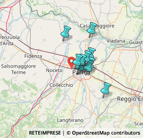 Mappa Via Bruno Buozzi, 43126 Parma PR, Italia (7.84636)