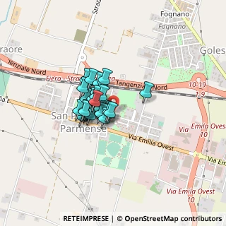 Mappa Via Bruno Buozzi, 43126 Parma PR, Italia (0.24828)