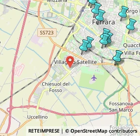 Mappa Via Gioacchino Rossini, 44124 Ferrara FE, Italia (2.66077)
