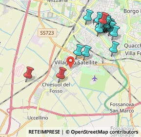 Mappa Via Gioacchino Rossini, 44124 Ferrara FE, Italia (2.3645)