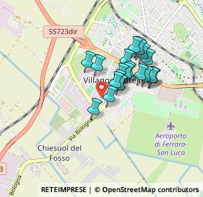 Mappa Via Gioacchino Rossini, 44124 Ferrara FE, Italia (0.646)