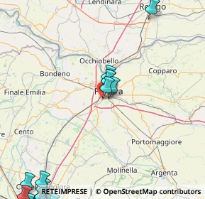Mappa Via Gioacchino Rossini, 44124 Ferrara FE, Italia (28.812)