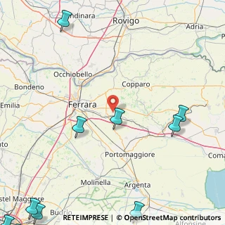 Mappa Via Stornara, 44124 Quartesana FE, Italia (35.35786)