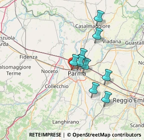 Mappa Parma, 43126 Parma PR, Italia (16.68273)